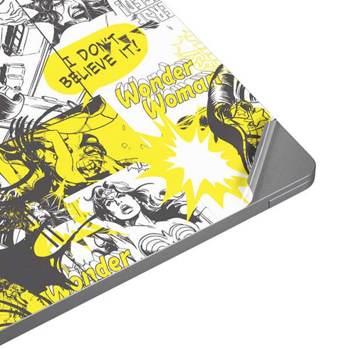 DC Comics Wonder Woman Vintage Comic Art Universal Laptop 16in (13 x 9.4in) Skin